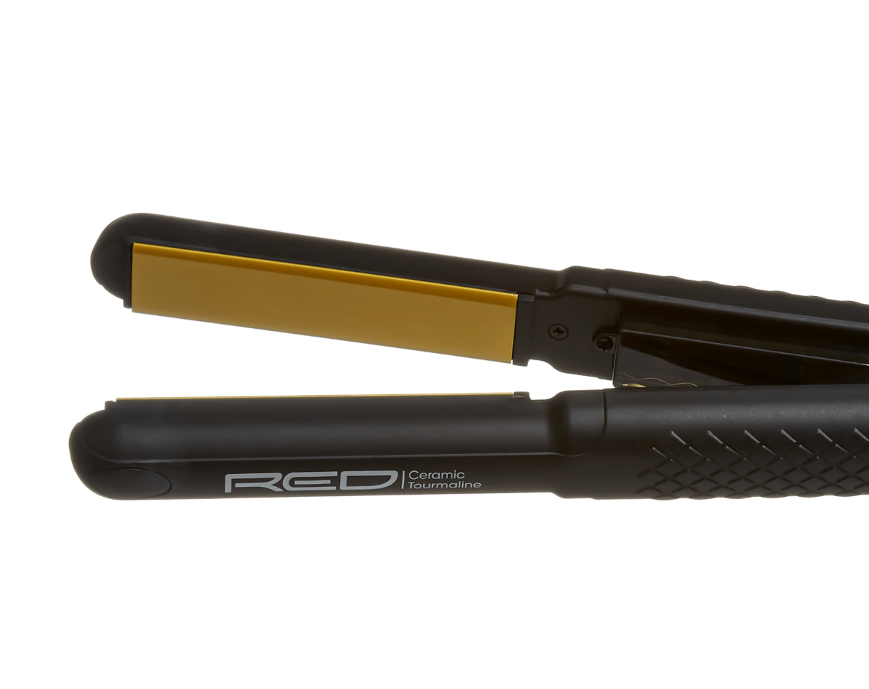 Red by Kiss Ceramic Tourmaline Flat Iron 0.75" #FI075