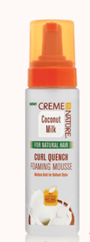 Creme of Nature Coconut Milk Curl Quench Foaming Mousse (8 oz.)