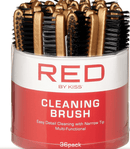 RED Cleaning Brushes Bulk 36pcs