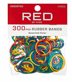 RED Rubberband Assorted Size 300 pcs #HRB09 - BPolished Beauty Supply