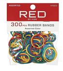 RED Rubberband Assorted Size 300 pcs