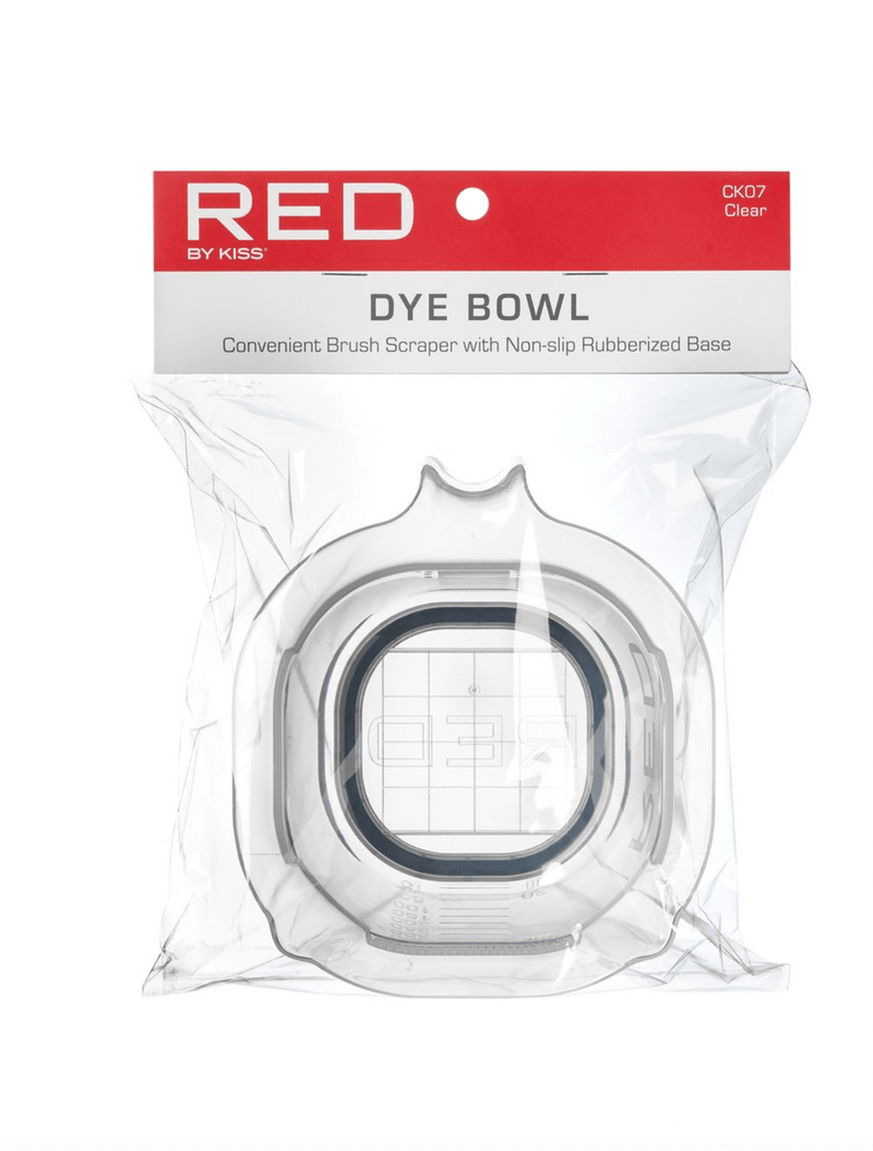 Red Dye Bowl Clear