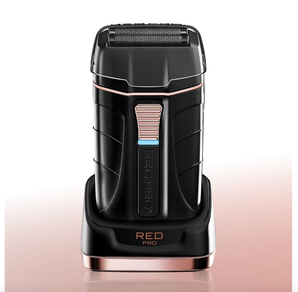 Red Professional Cordless Shaver - Matte Black #PSV02 - BPolished Beauty Supply