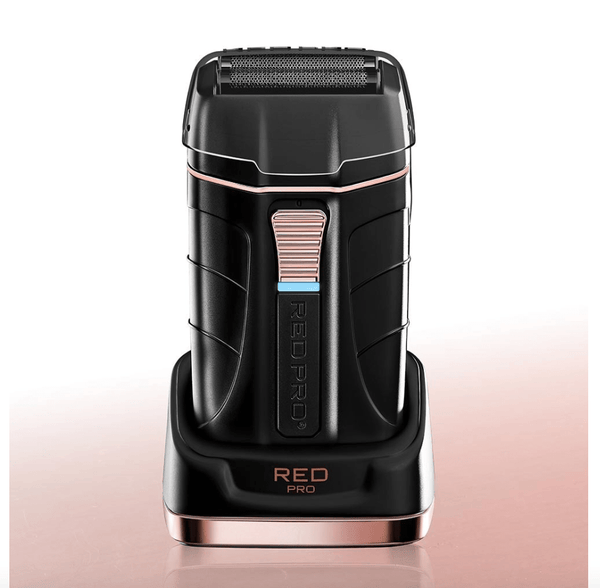 Red Professional Cordless Shaver - Matte Black #PSV02