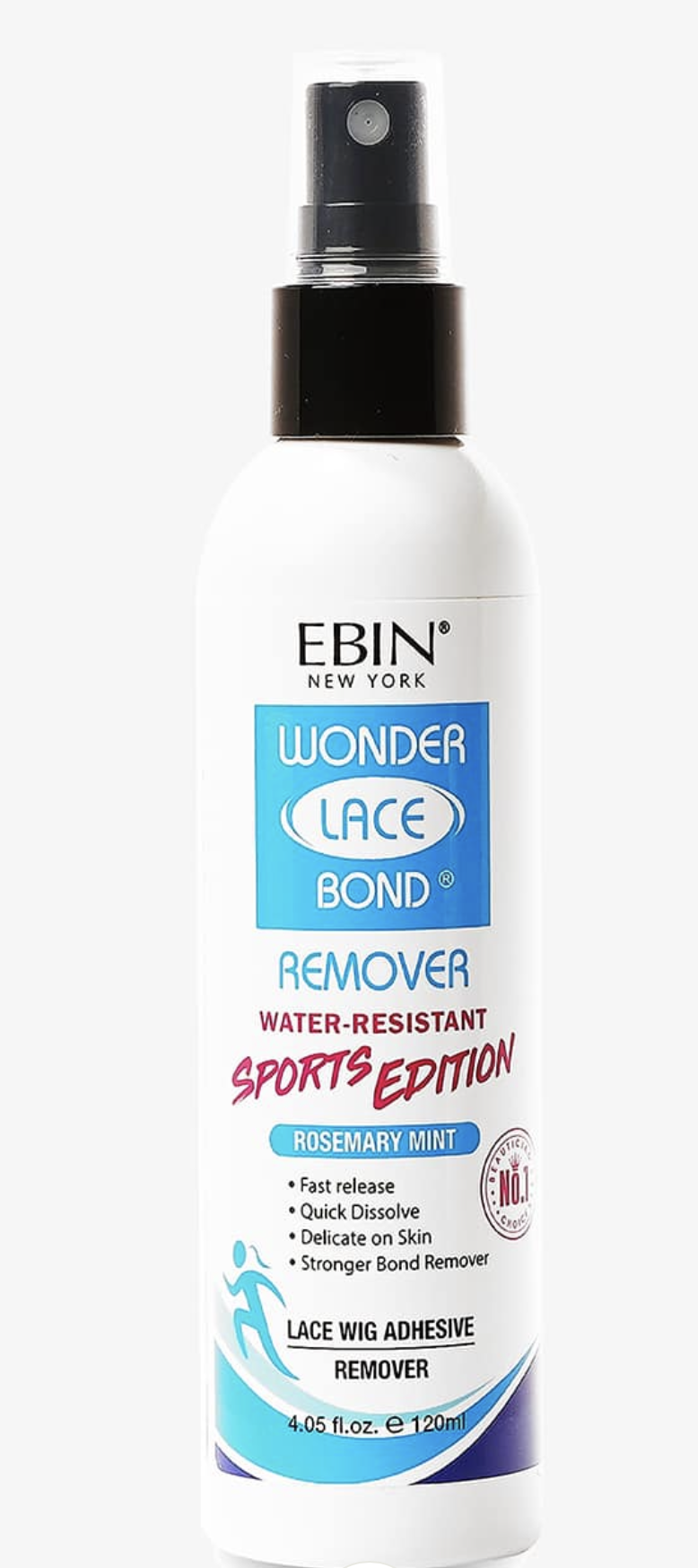 Ebin Wonder Lace Adhesive Wig Remover #WSR120 4.5 oz - BPolished Beauty Supply