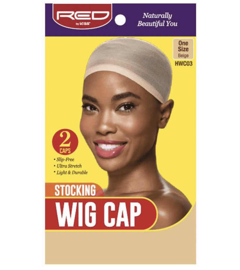 Red by Kiss Stocking Wig Cap (2pcs)