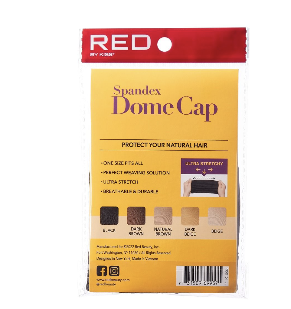 RED Spandex Dome Cap #HSD01 - BPolished Beauty Supply