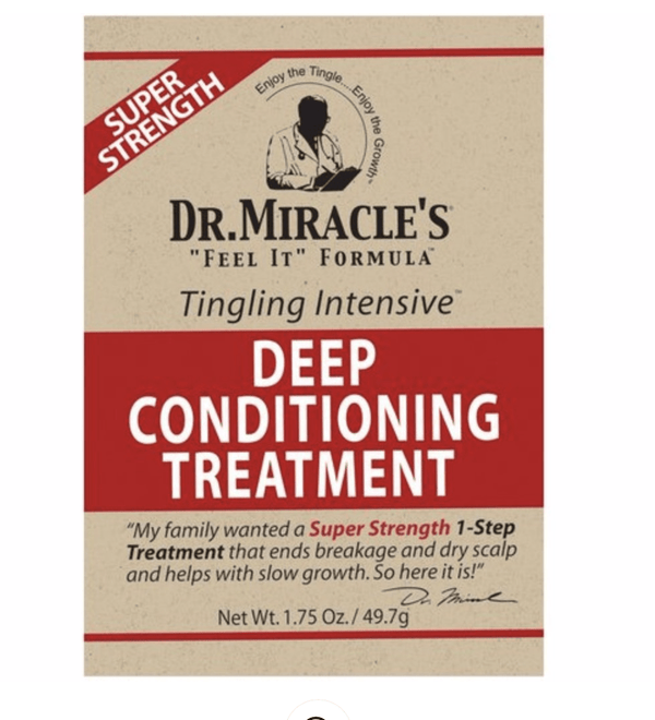 Dr. Miracle's Feel It Deep Conditioning Treatment, Super Strength 1.75 oz