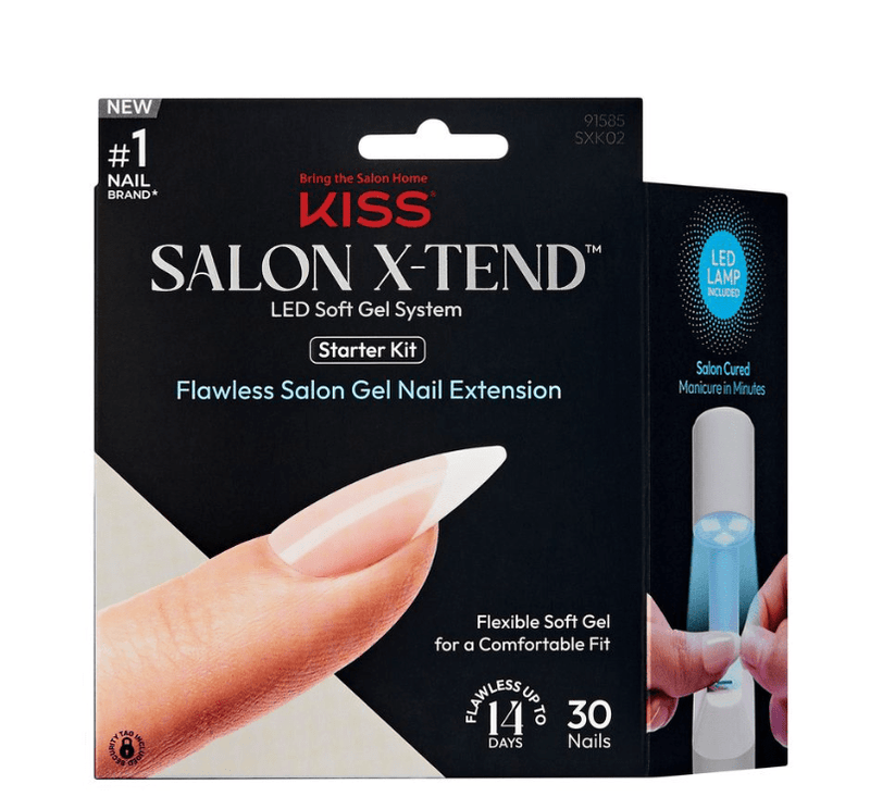 Kiss Salon X-Tend LED Soft Light Gel System - Pure