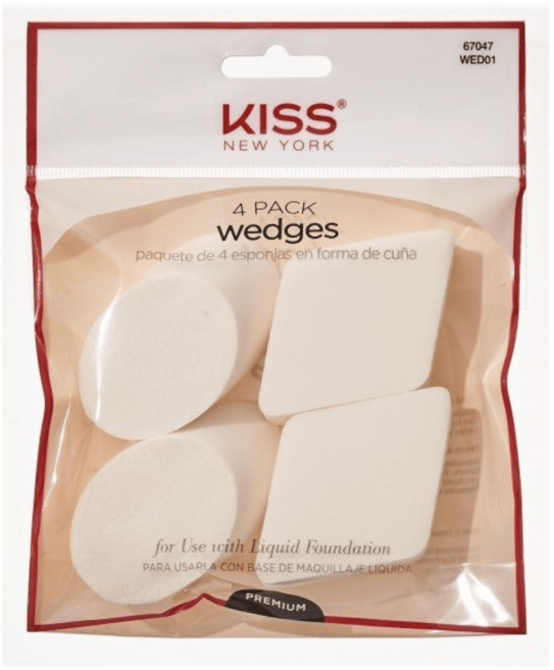 Kiss New York 4 pack wedges #WED01