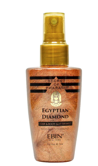 Secret of Pharaoh Egyptian Diamond Glitter Mist - Rose Gold Diamond 2.3 oz