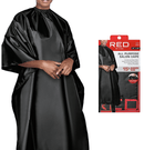 Red by Kiss Salon All Purpose Salon Cape, Black Nylon