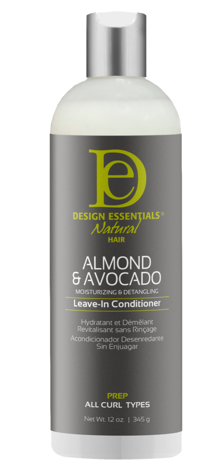 Design Essentials Natural Almond & Avocado Leave-In Conditioner 12 oz - BPolished Beauty Supply