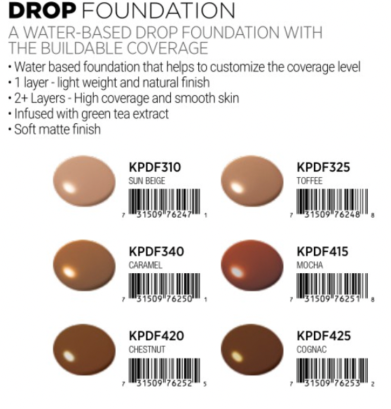 Kiss New York ProTouch Drop Foundation 30ml - BPolished Beauty Supply