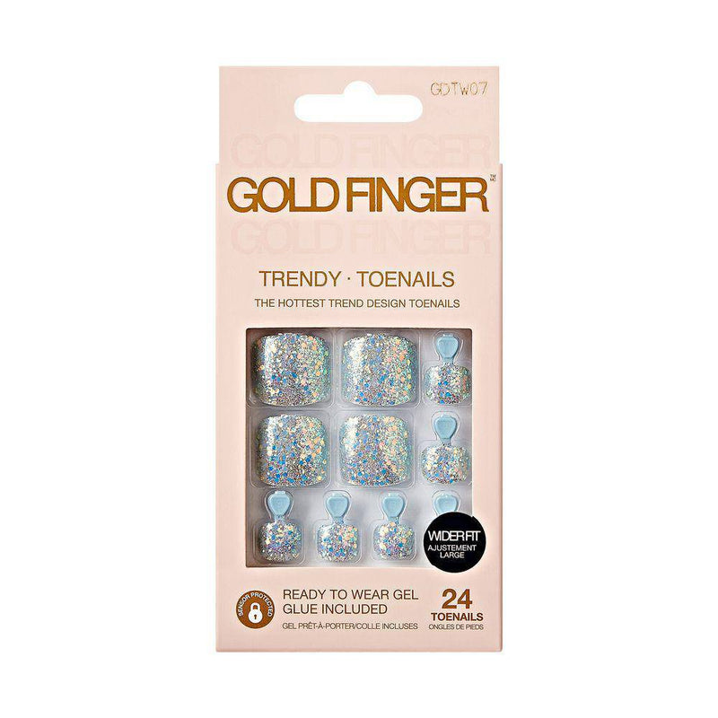 Kiss Gel Fantasy Trendy Toenails