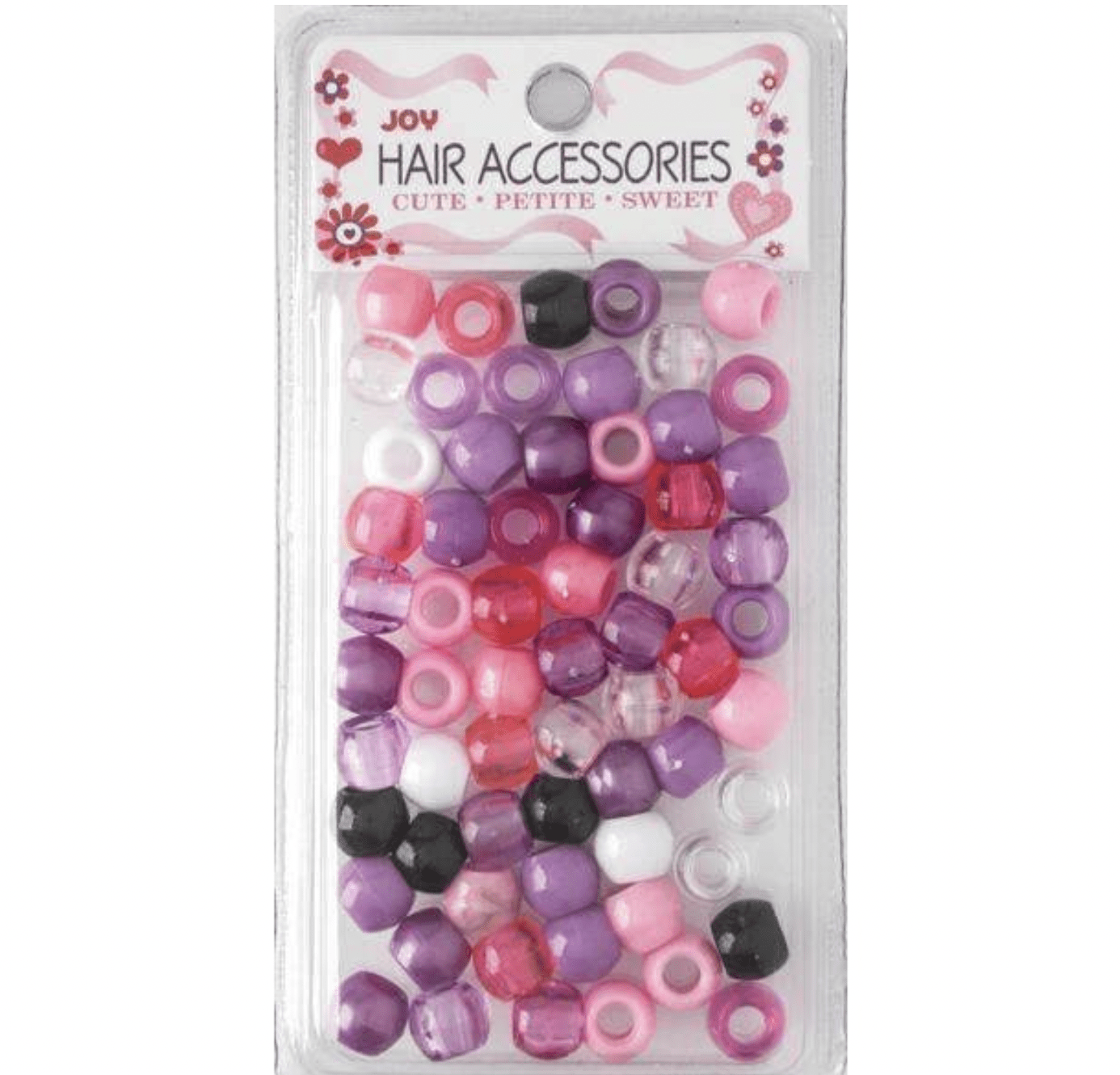 Joy Big Round Beads Large Size 60ct Asst