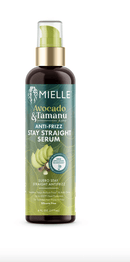 Mielle Avocado & Tamnu Anti-Frizz Stay Straight Serum 6 fl oz