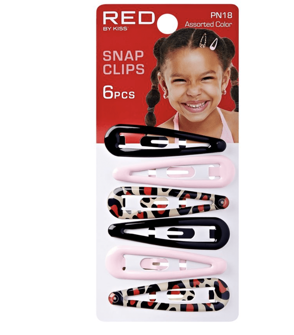 Red Kids Snap Clip Assorted # PN18