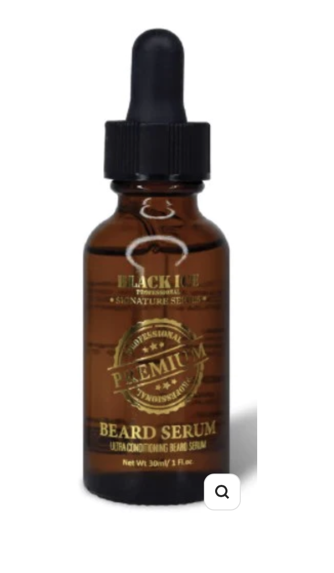 Black Ice Beard Serum 1 oz - BPolished Beauty Supply