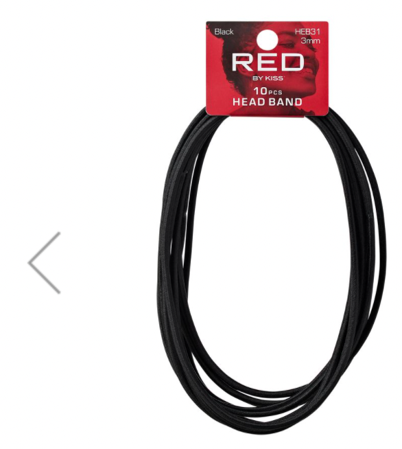 Red 3MM Headband 10 pcs #HEB31 - BPolished Beauty Supply