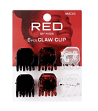Red Hair Claw Clip 6 pcs #HMC45