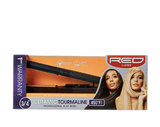Red by Kiss Ceramic Tourmaline Flat Iron 0.75" #FI075