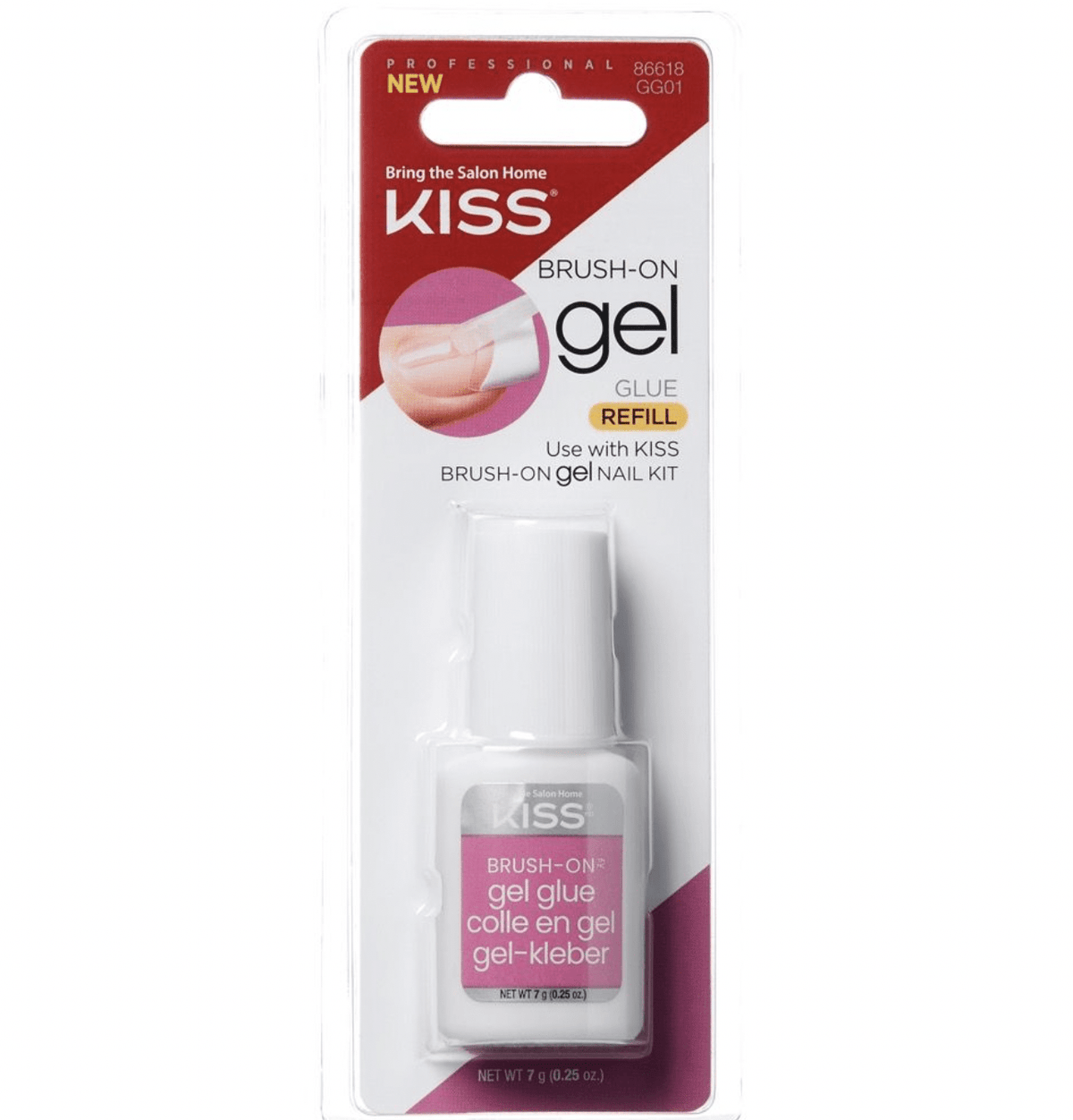 Kiss Glue Off False Nails #GG01