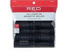 RED Snap On Magnetic Rollers (Multiple Sizes)