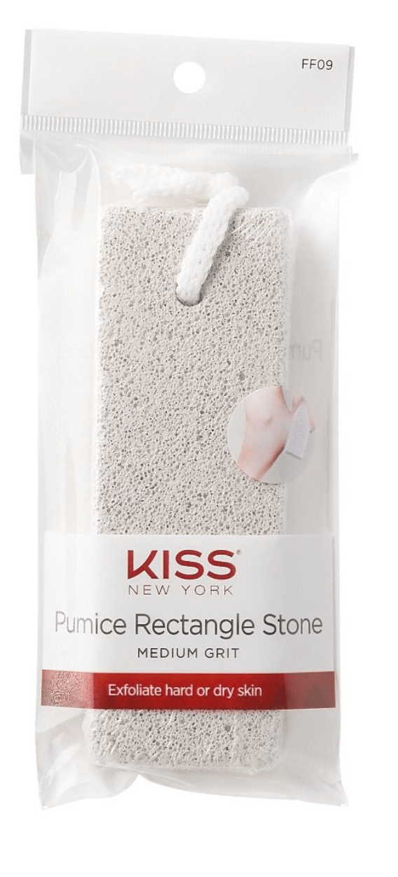 Kiss New York Pumice Rectangle Stone Normal Grit #FF09