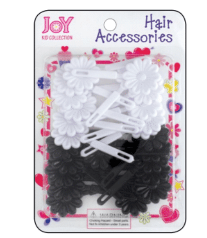 Joy Hair Barrettes 10 CT 20MM Daisy