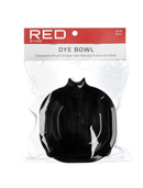 Red Dye Bowl Black