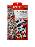 Red Salon All Purpose Salon Cap Leopard, Nylon #SA04 - BPolished Beauty Supply