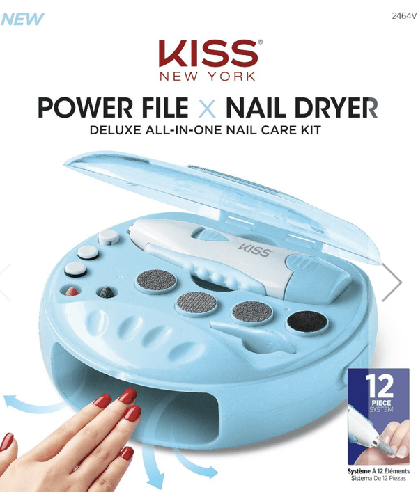 Kiss Powerfile Nail File Deluxe Set #2464V