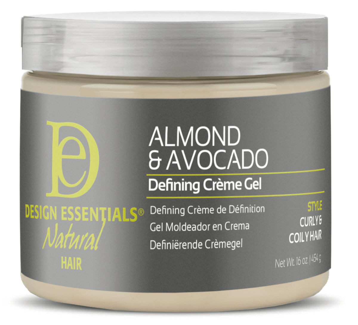 Design Essentials Almond & Avocado Defining Creme Gel 16 oz