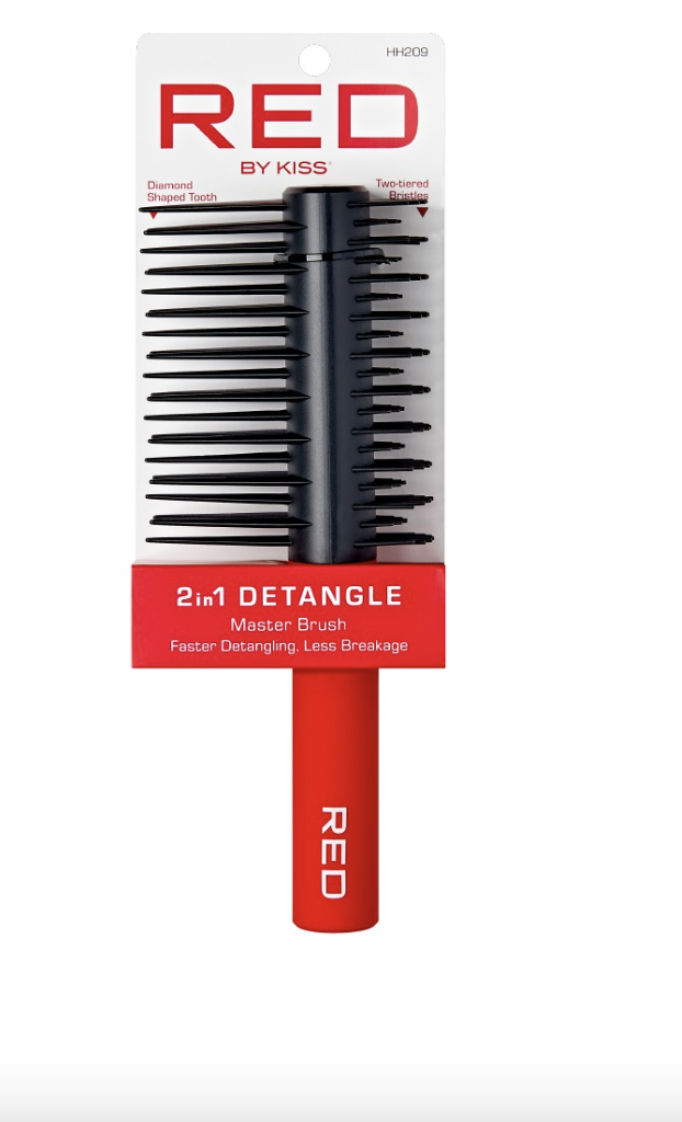 Red by Kiss 2-in-1 Detangle Master Brush