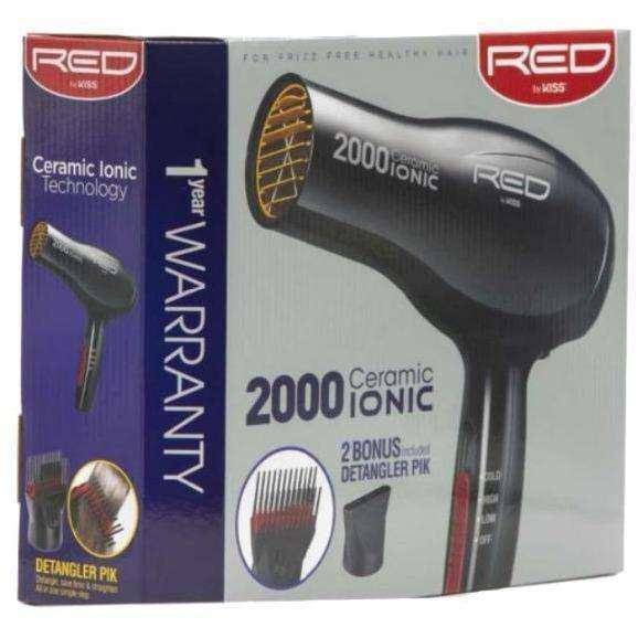 Red Ceramic 2000 Iconic Upgrade  Blow Dryer #BD06U - BPolished Beauty Supply