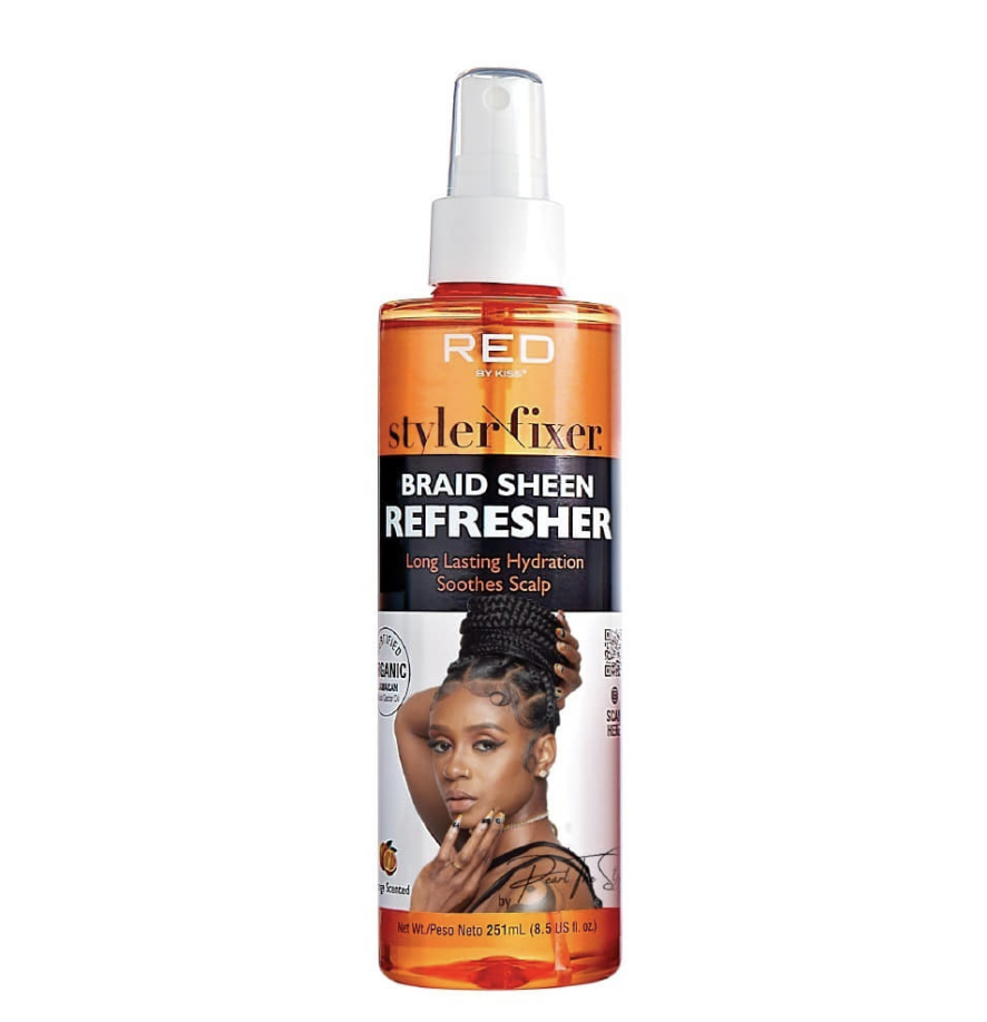 Red by Kiss Styler Fixer Braid Sheen Refresher 6.8 oz #SBR01 - BPolished Beauty Supply