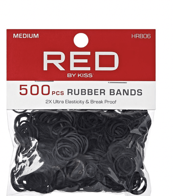 RED Rubberband Medium Size 500 pcs # HRB06