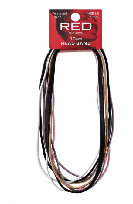 Red 5MM Headband 10 pcs Color Assorted #HEB33