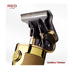 RED Precision Blade Cordless Trimmer Gold #CT11 - BPolished Beauty Supply