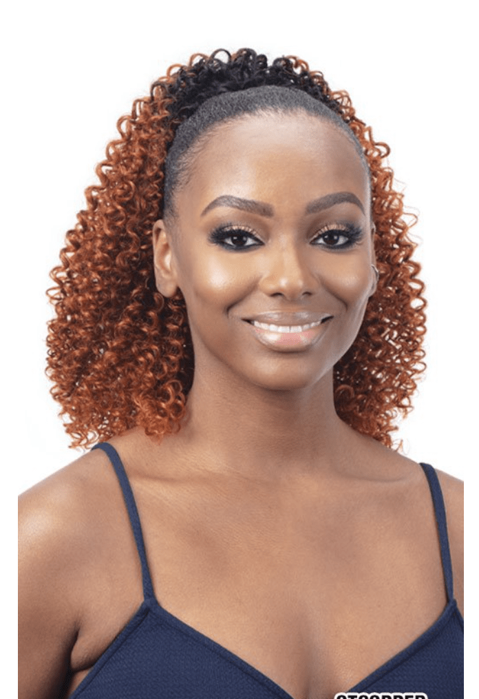 Shake & Go Organique Water Curl Ponytail 14"