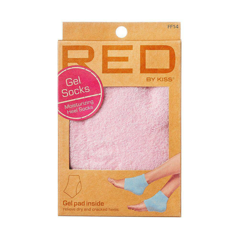 RED Pedicure Gel Socks Assorted