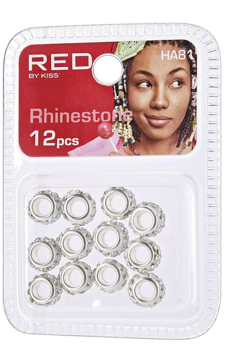 Red Flower Claw Clip 12pc  #HA81 - BPolished Beauty Supply