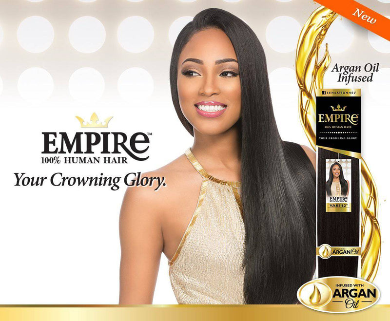 Empire Yaki- Sensationnel 100% Human Remy Hair Yaky Weave