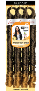 EZ Braid French Curl Braid 3X 22"