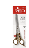 RED Kiss Straight Hair Shear Thinning 7" 30 Tooth