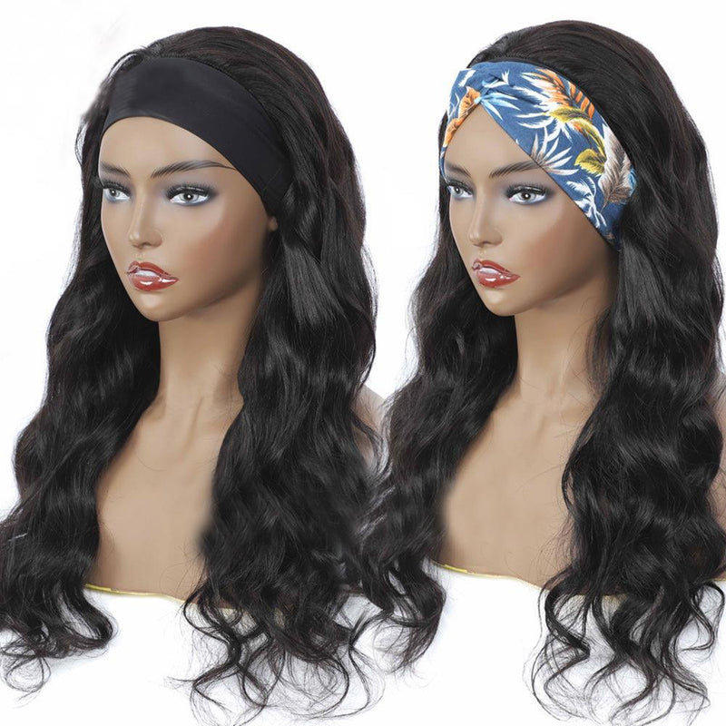 100% Virgin Hair Headband Wigs - BPolished Beauty Supply