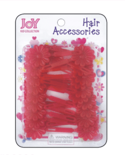 Joy Hair Barrettes 10 CT 20MM Daisy