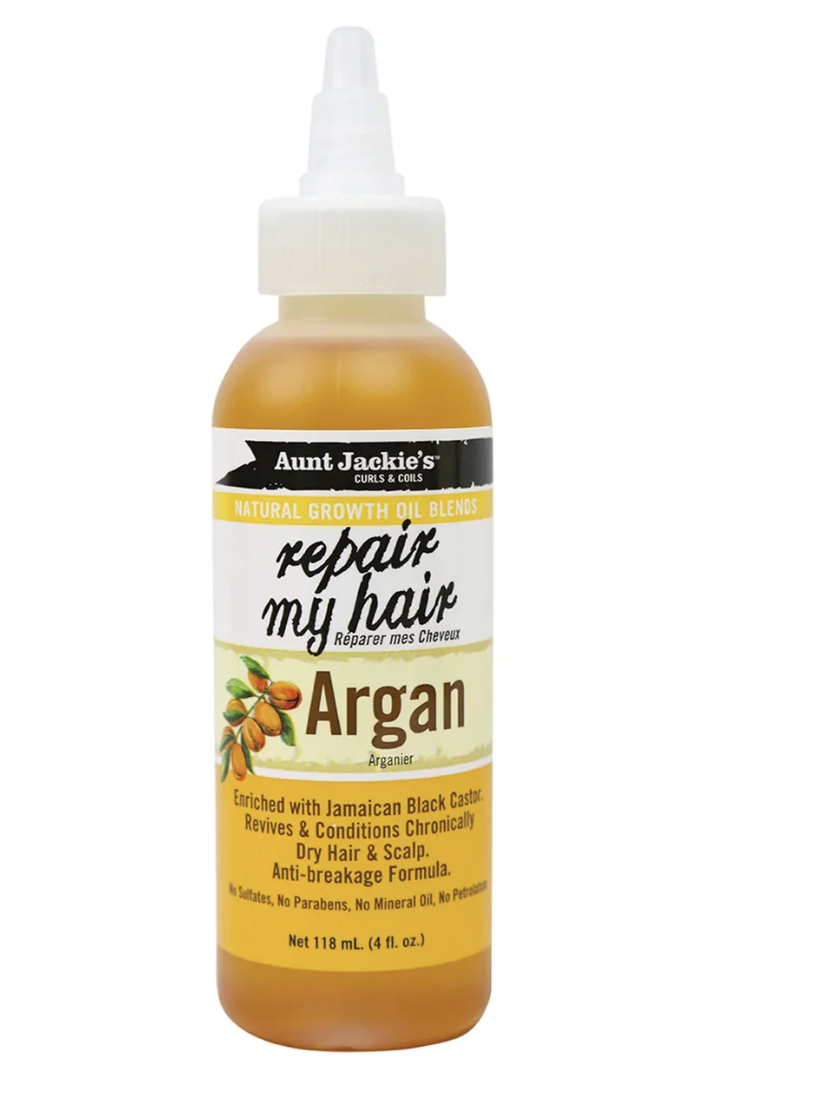 Aunt Jackie's Natural Growth Blends - Argan 4 oz - BPolished Beauty Supply