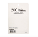 RED by Kiss Hair PinsHair Pins 1 3/4" & 2 1/2" (200pcs) #HIP04